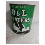 B&L Oyster Can From Princess Anne, MD