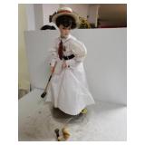Norman Rockwell Porcelain Croquet Doll
