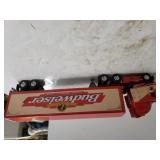 Budweiser 18 Wheeler Diecast Truck