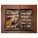 Vintage Handmade Fly Fishing Flies 40+
