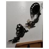 Antique Cast Iron Candle Holder