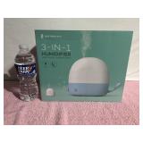 3-in-1 Humidifier +Diffuser+Nightlight, New