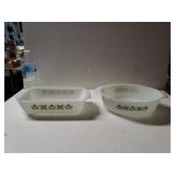 2 Vintage Fire King Dishes