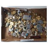 Buttons, Cameos, Medals, Belt Buckles & More
