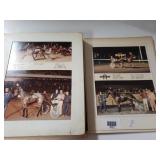 Stack Of Harness Racing Winners Circle Portraits.