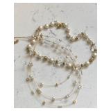 Vintage Designer Pearl Necklace Lot