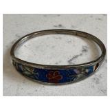Fantastic Signed Cloisonne & Abalone Shell Mexico