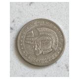 1921 Roman Soldier Skull Coliseum Hobo Silver