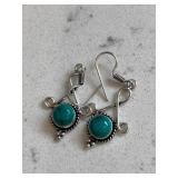 Southwestern Turquoise Gemstone Earrings