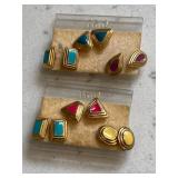 6 Pairs Mid Century Vintage 1950s-60s Colorful