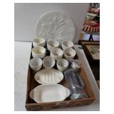 Tavern Holder With Cup(6), Egg Cups & More