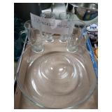Princess House Stemware & Dip Tray