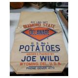 Vintage Diamond State 50 Lb Potato Bags