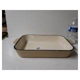 Technique Cast Iron Enamel Coated Casserole Dish