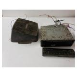 Kenwood Car Stereo And Realistic Speaker