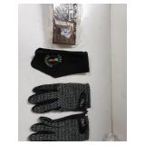 Golf Bag Rain Hood. Golf Towel And Gloves