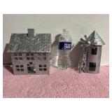 3 Piece Farmhouse, Windmill, & Silo, New