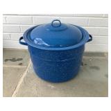 New Enamel Steamer With Rack Insert