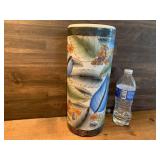 Decorative Oriental Vase/ Umbrella Stand / Cane
