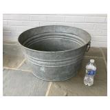 Large Galvanized Tub