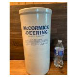 Vintage McCormick Deering 2 Gallon Lye Crock