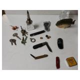 Boobie Fish Lure. Vintage Paperweight, Small
