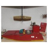 Gas-powered Model Racing Boat