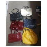 (6) Ladies Tote/Shoulder Bags