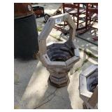 Decorative Wooden Basket Planter