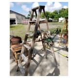 6 Ft. Wooden Ladder