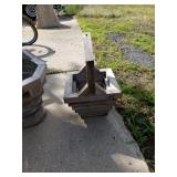 Decorative Wooden Basket Planter