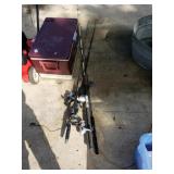 Lot Of 5 Fishing Rods