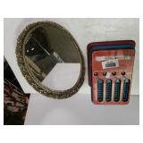 Jewelry Mirror, Vintage Adding Machine