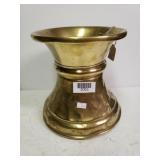 Hand Hammered Brass Pot