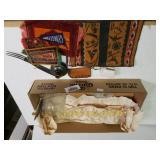 Lamp Chimes, Assortment Of Cloth & More