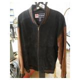 Free Country XL Leather Lined 2 Tone Jacket