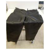 Classic Leather Motorcycle Pants Sz 38