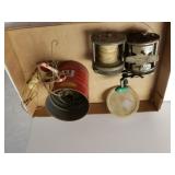 Fishing Reels, Hooks, Weights