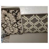 Grey & Black Rugs(2)