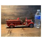 Very Detailed Metal Vintage Fire Truck