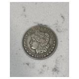 Morgan Liberty Head Hobo Half Dollar Token