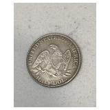 1856 S Half Dollar Liberty Token Replica