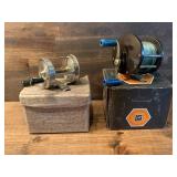 Two Vintage Fishing Reels/ Penn & Tripart