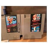 5 Vintage Original Nintendo Games & Contoller
