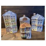 Townhouse Canister Set, Removable Lids