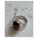 Vintage Ring - Tiger Eye Gemstone