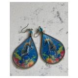 Hand Woven Seahorse Earrings