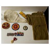 Vintage Boy Scouts And Indian Items