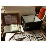Storage Box And Picture Frames