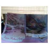 2 Thomas Kincade Large Flags